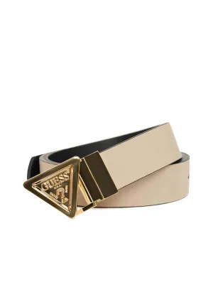 32mm Reversible Triangle Logo Belt Guess