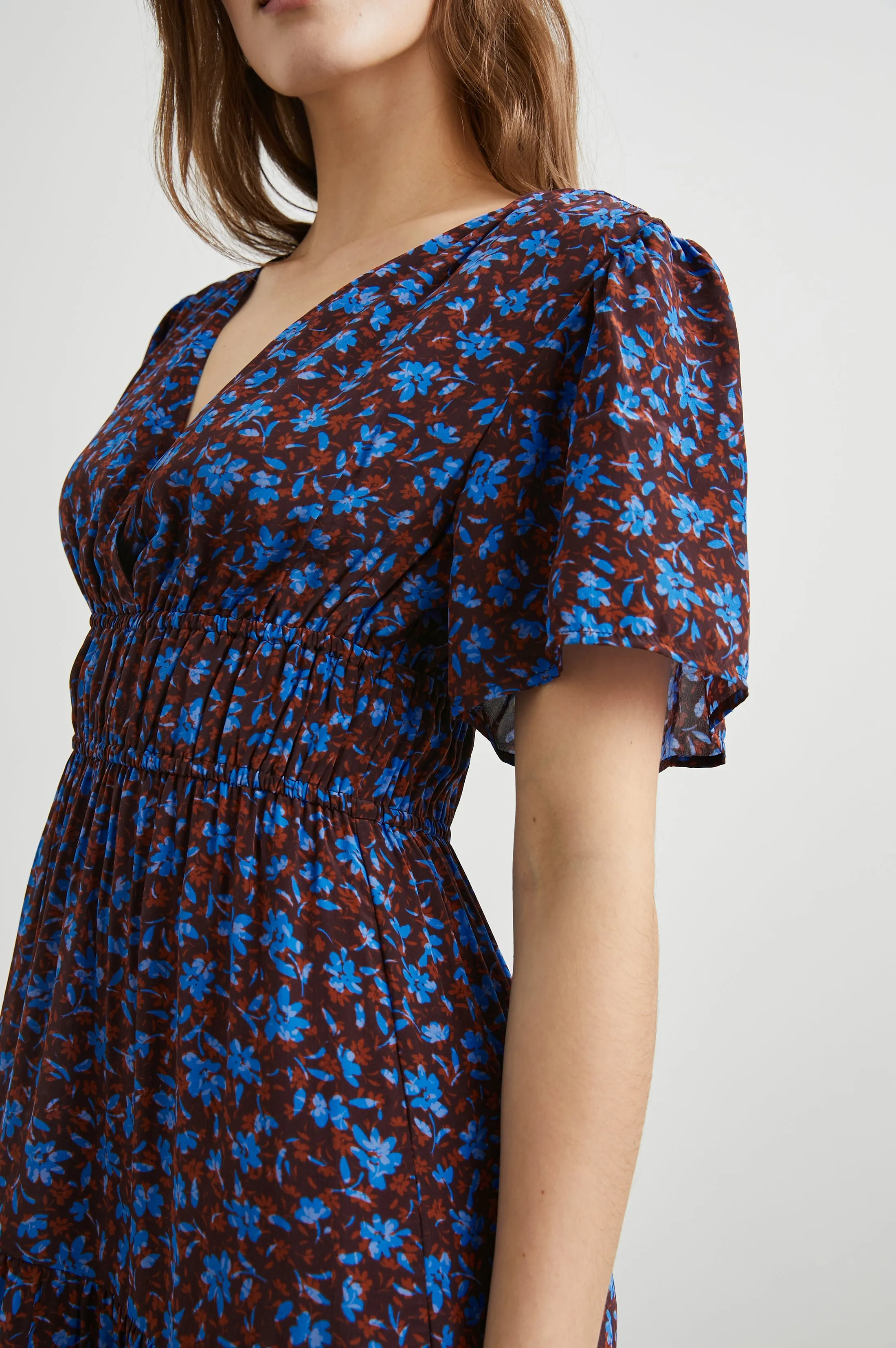 ADELAIDE DRESS - RUSSET CAMELLIA Rails