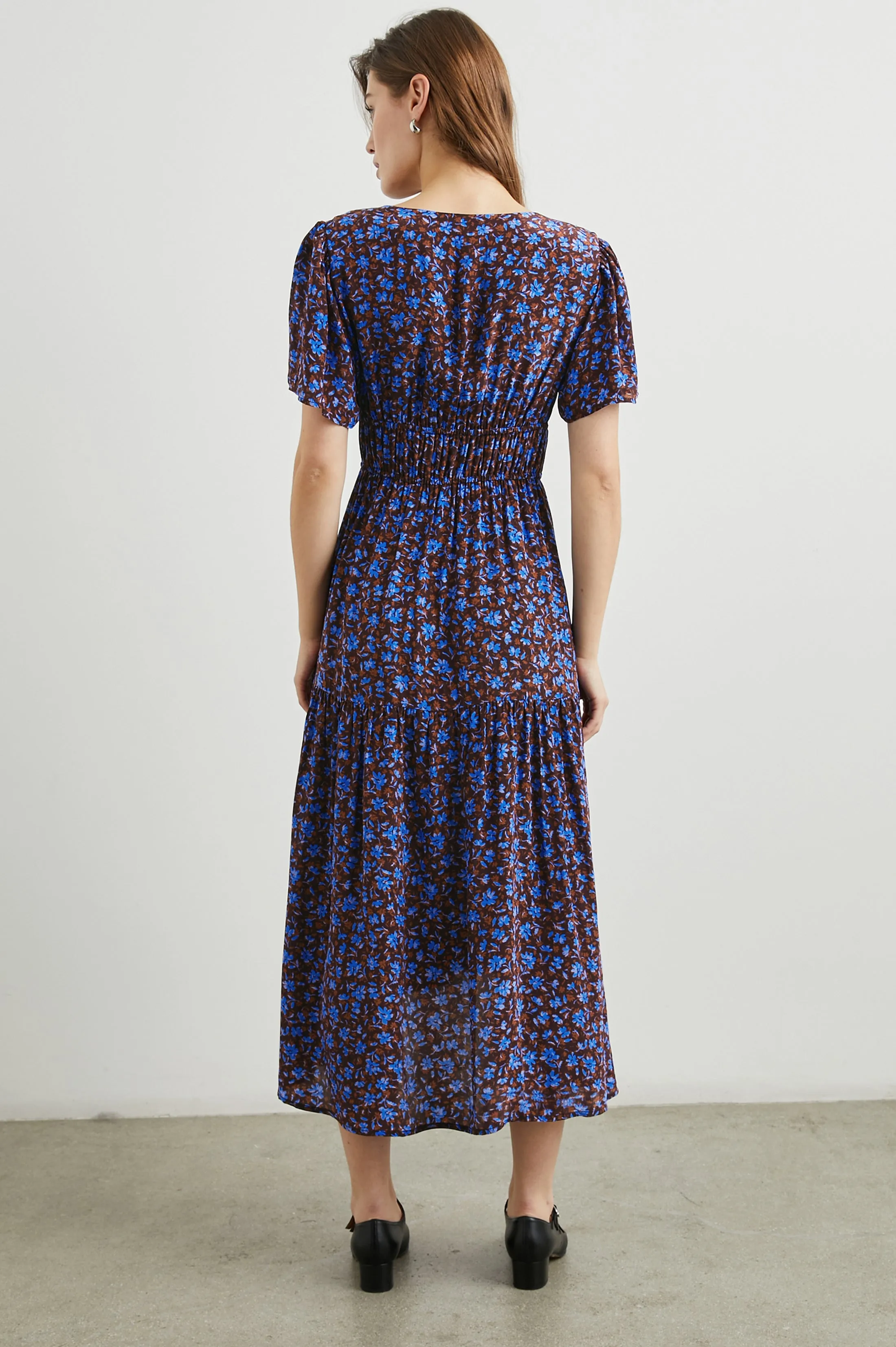 ADELAIDE DRESS - RUSSET CAMELLIA Rails