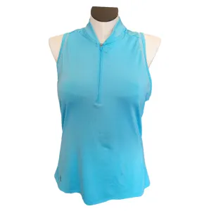 Adidas Aqua 1/4 Zip Sleeveless Women's Top Size XL