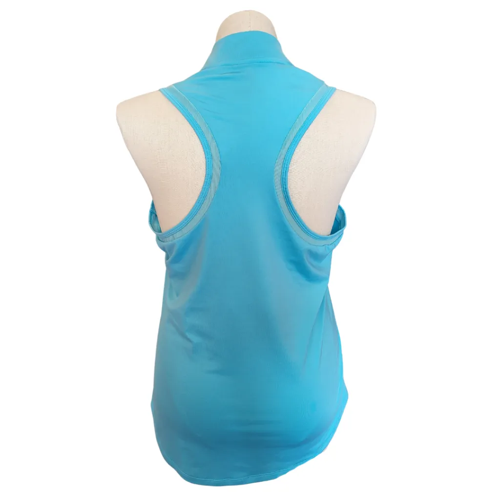 Adidas Aqua 1/4 Zip Sleeveless Women's Top Size XL
