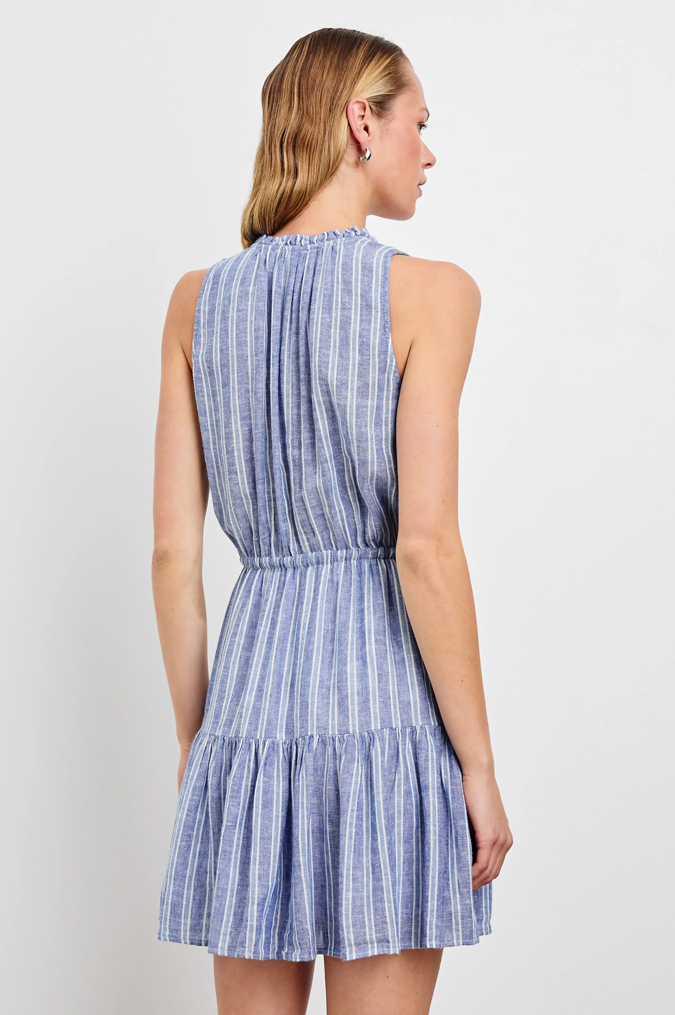 ALBANY DRESS - LAKE VIEW STRIPE Rails