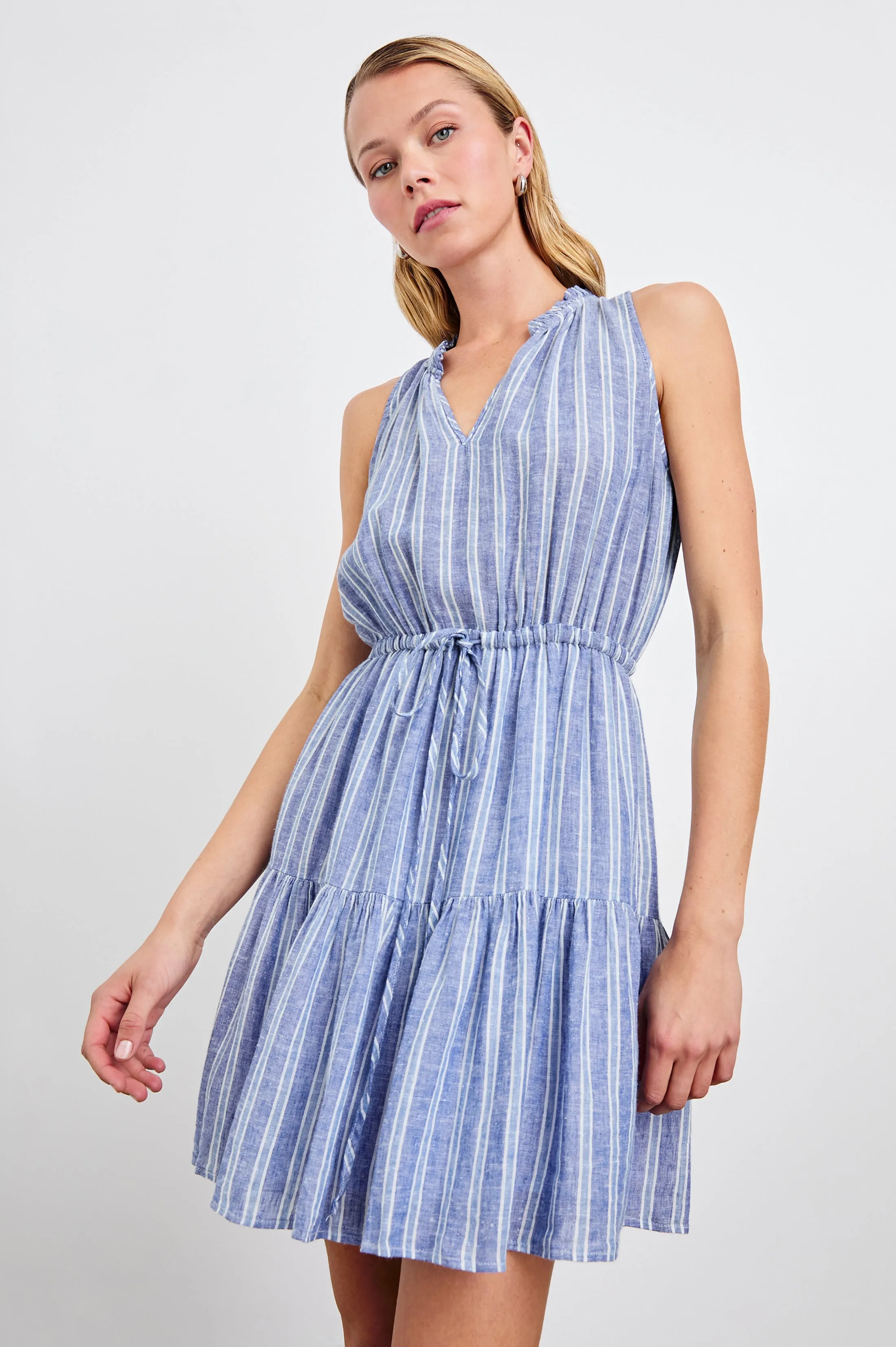 ALBANY DRESS - LAKE VIEW STRIPE Rails