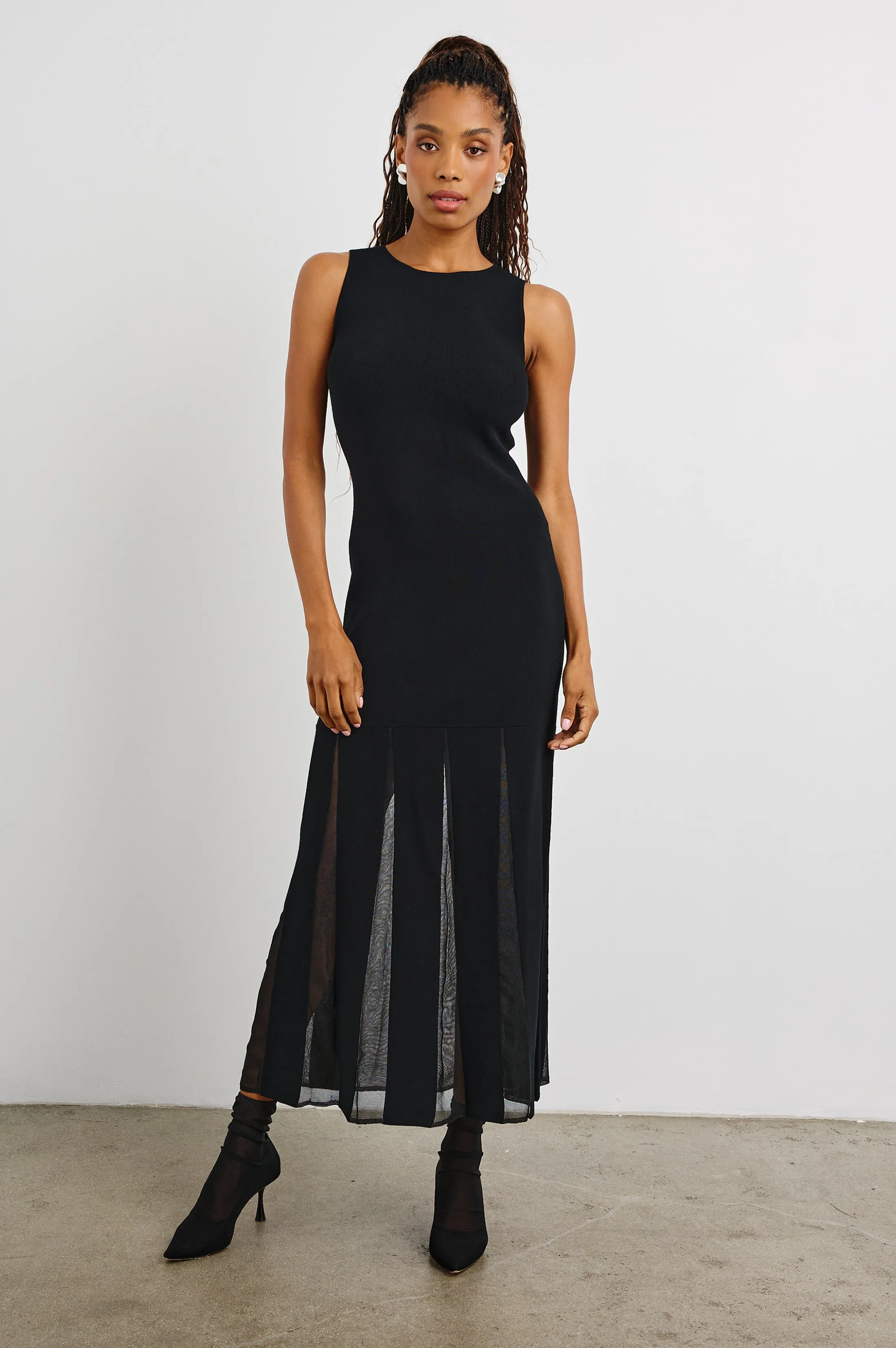 ALESSIA DRESS - BLACK Rails