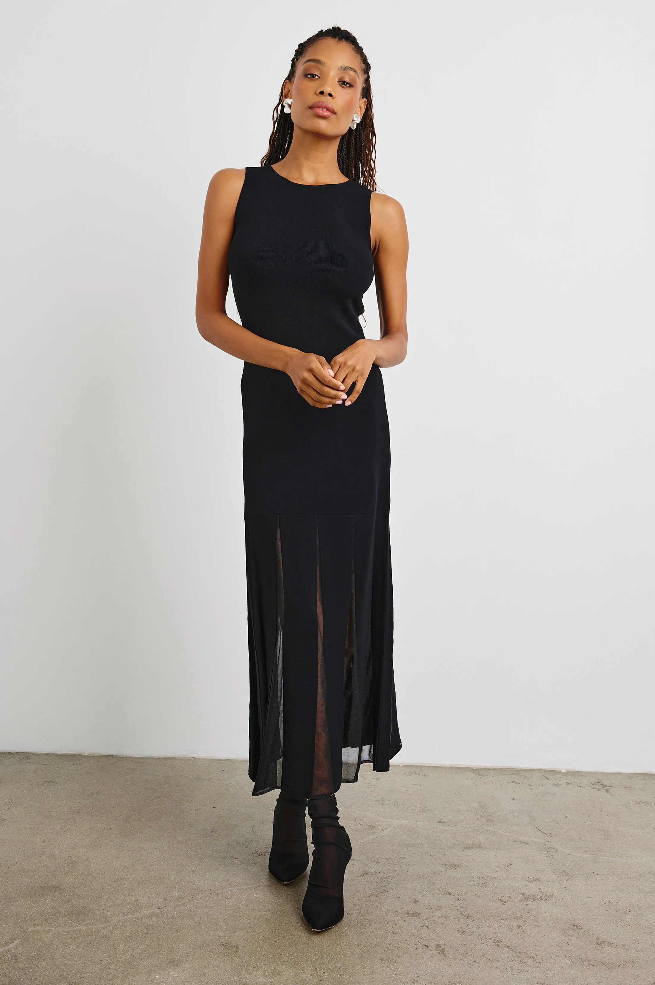 ALESSIA DRESS - BLACK Rails