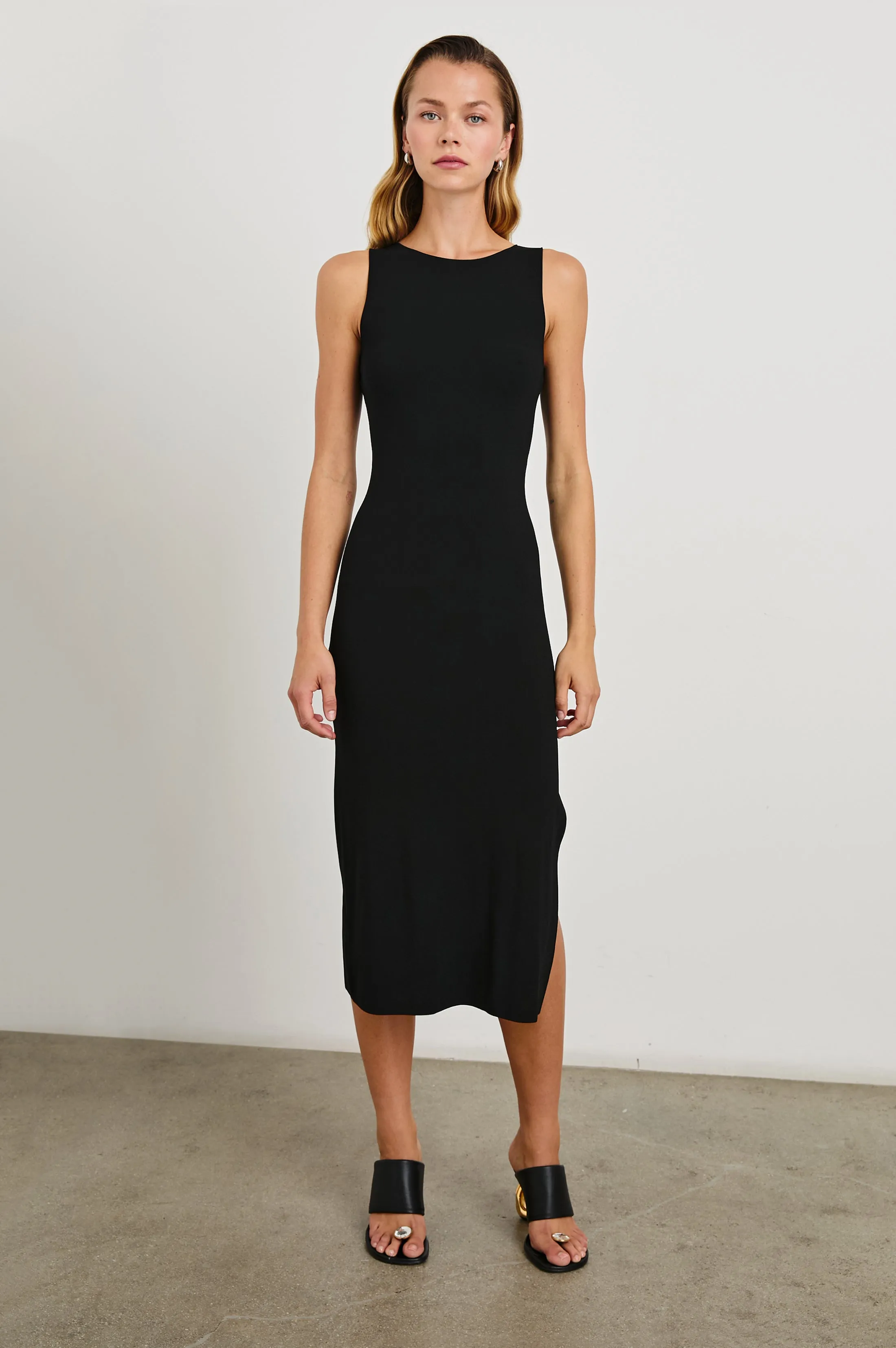 ALORA DRESS - BLACK Rails