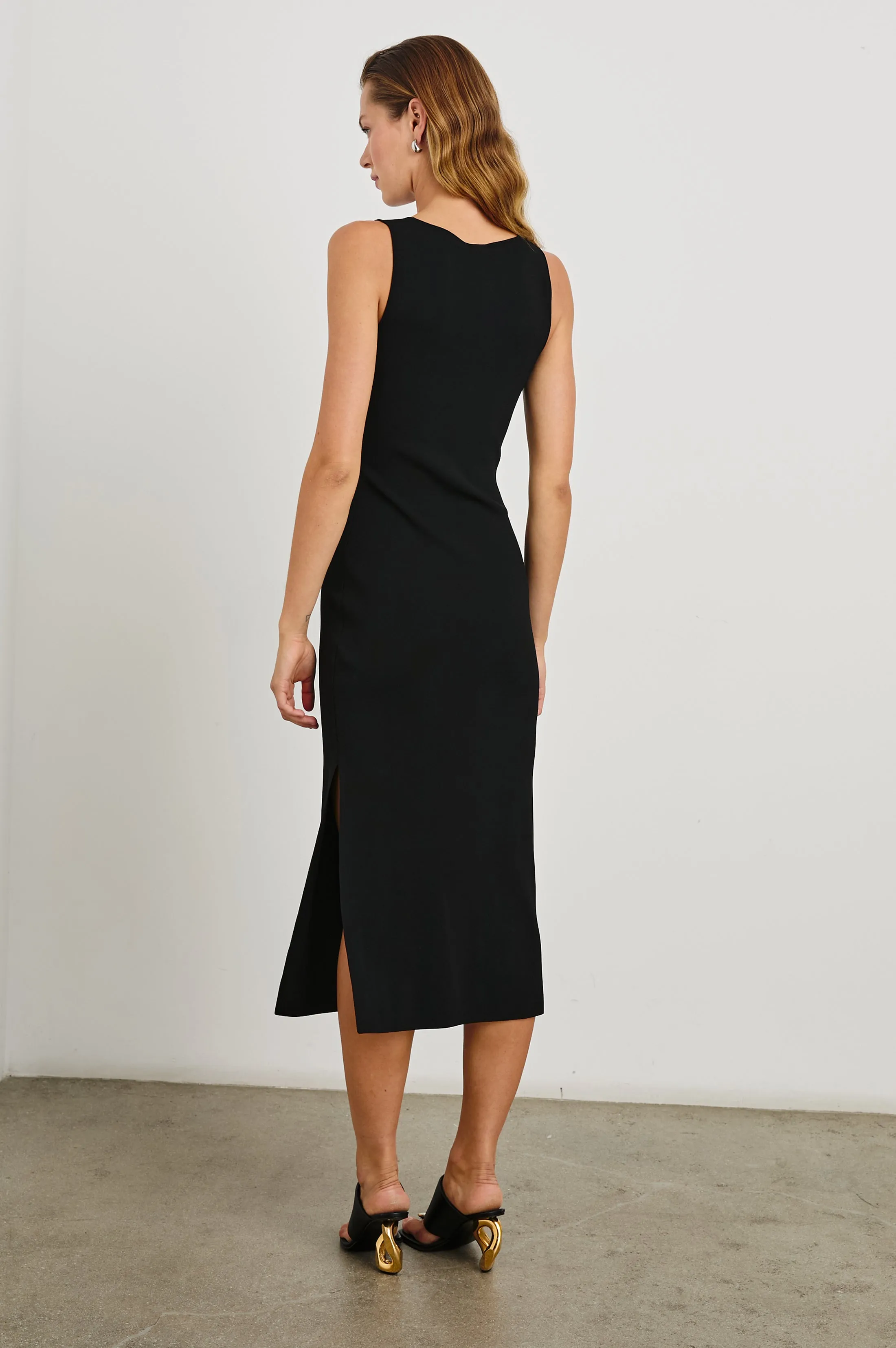ALORA DRESS - BLACK Rails