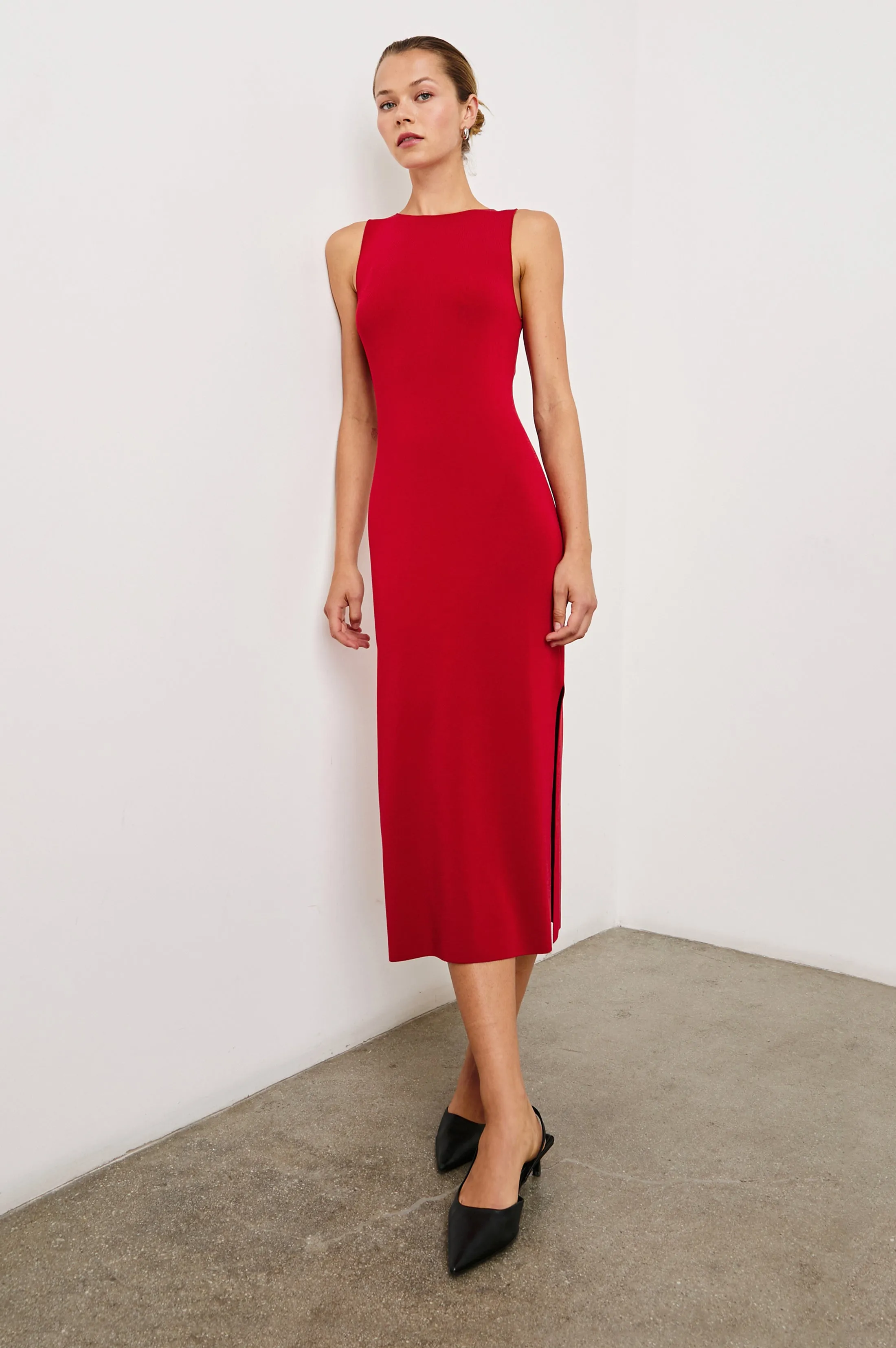 ALORA DRESS - CHERRY Rails