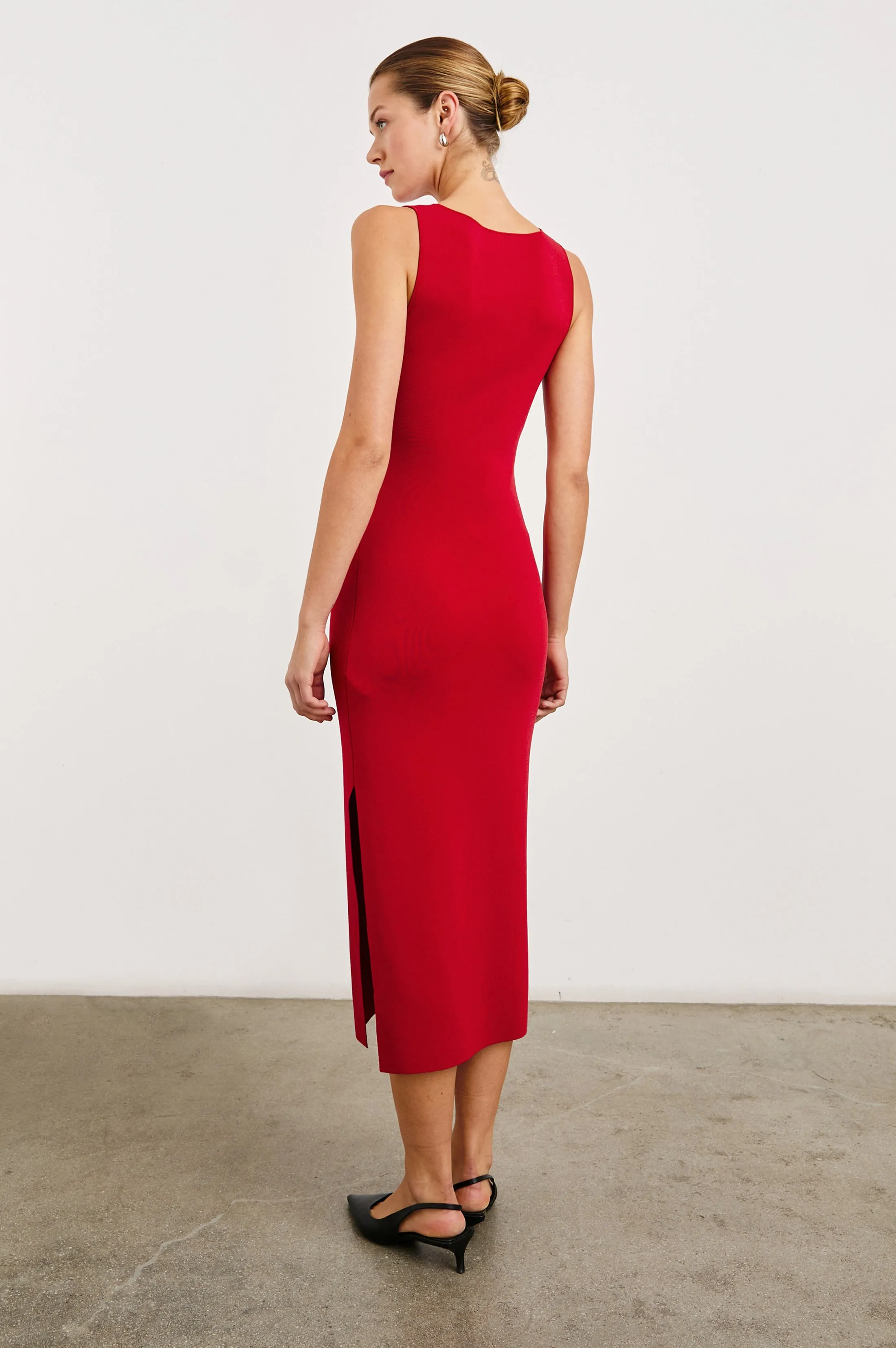ALORA DRESS - CHERRY Rails