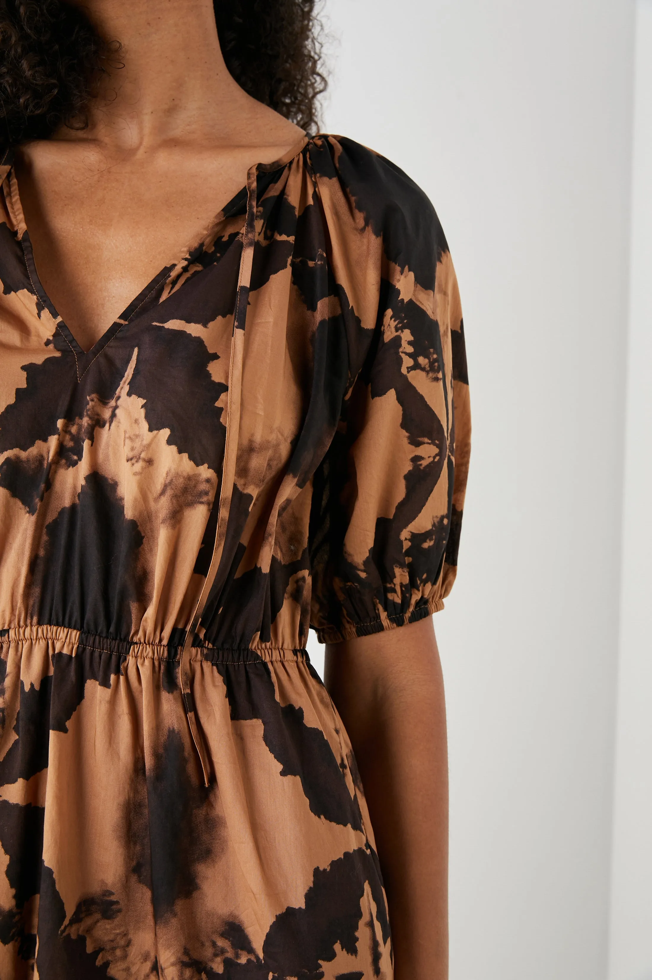 AMABELLA DRESS - TIGERS EYE Rails