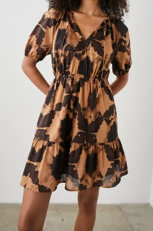AMABELLA DRESS - TIGERS EYE Rails
