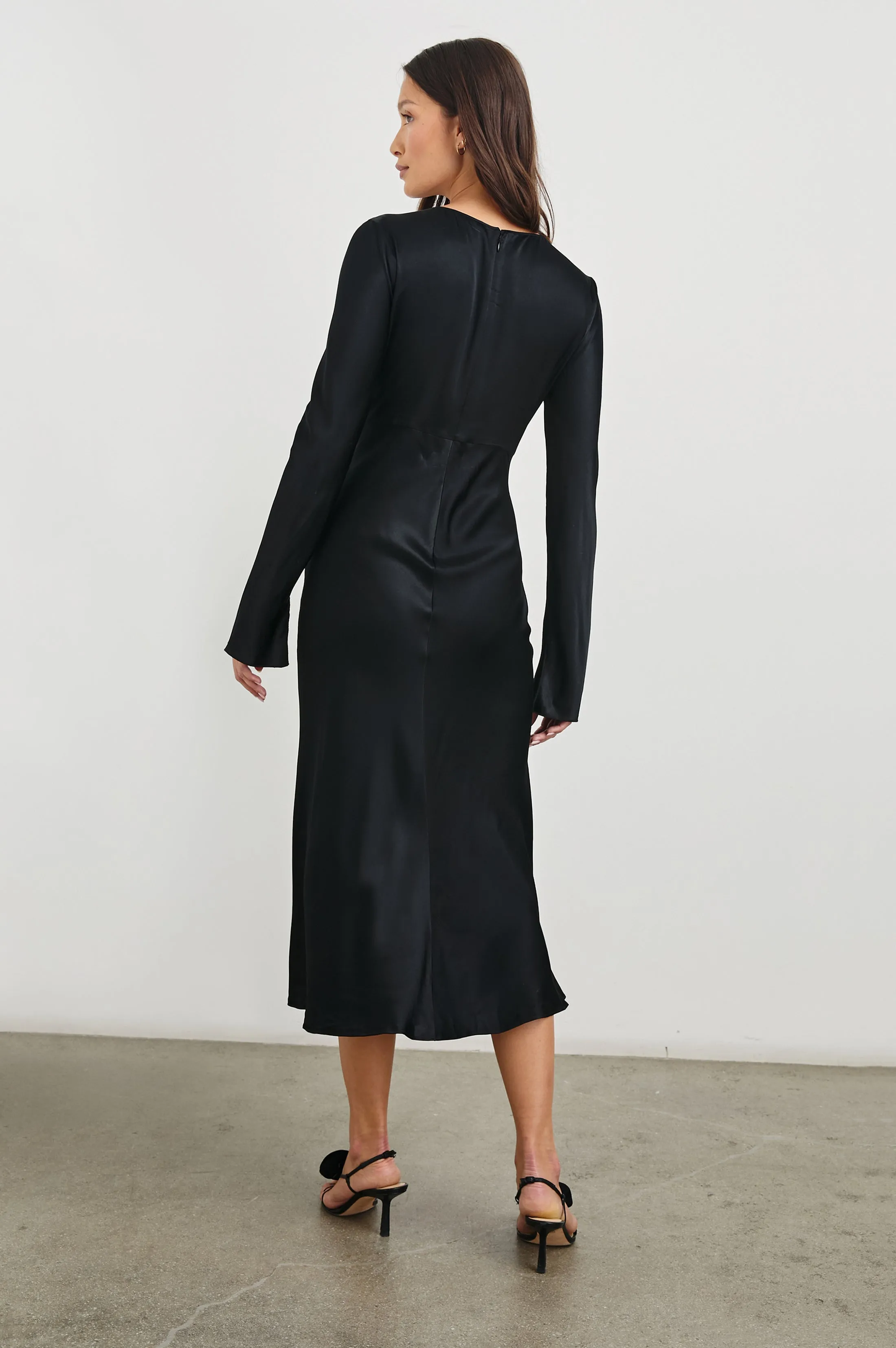 AMANDA DRESS - BLACK Rails