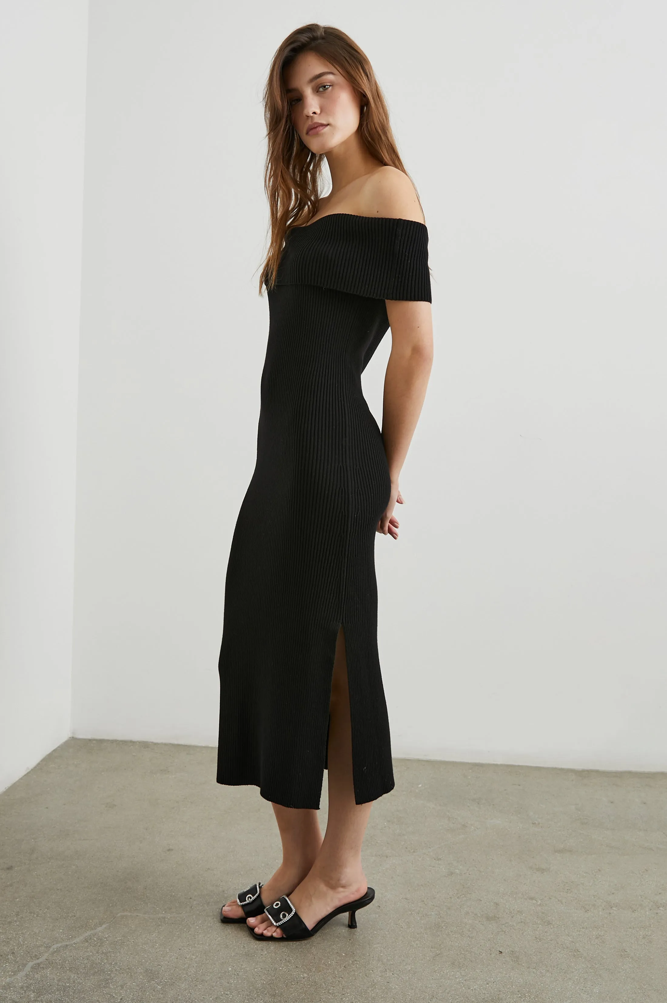 ANAYA DRESS - BLACK Rails