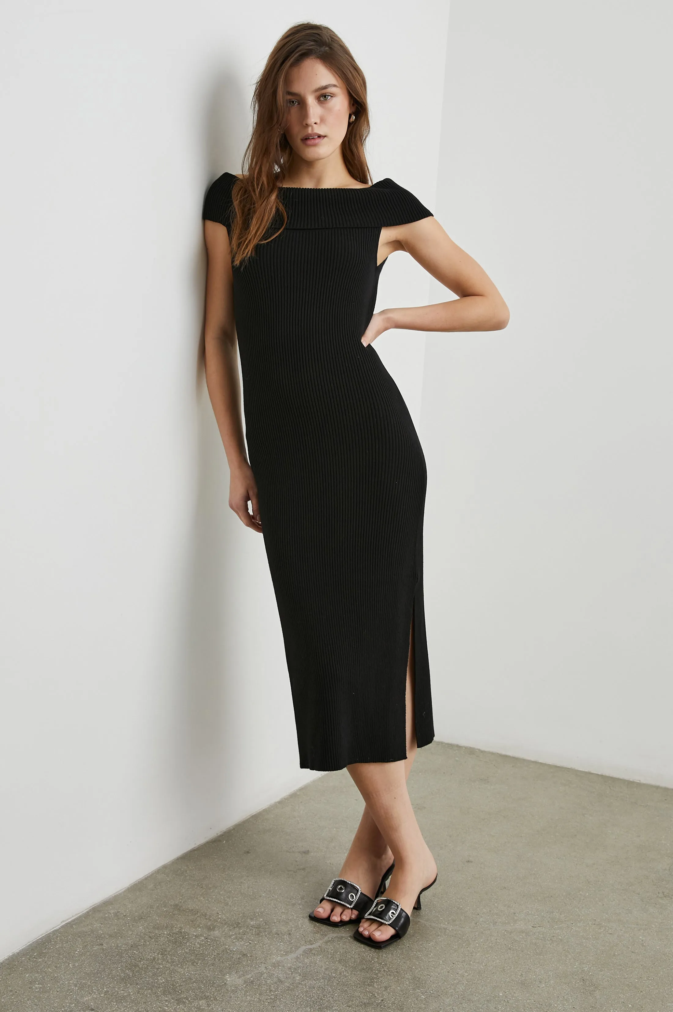 ANAYA DRESS - BLACK Rails