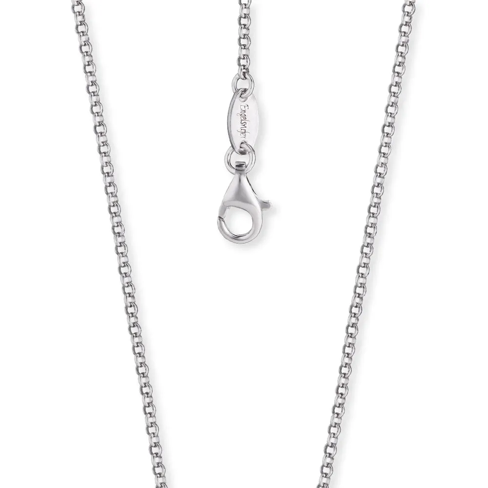 Angel Whisperer Sterling Silver 45cm Belcher Chain ERN-45-E