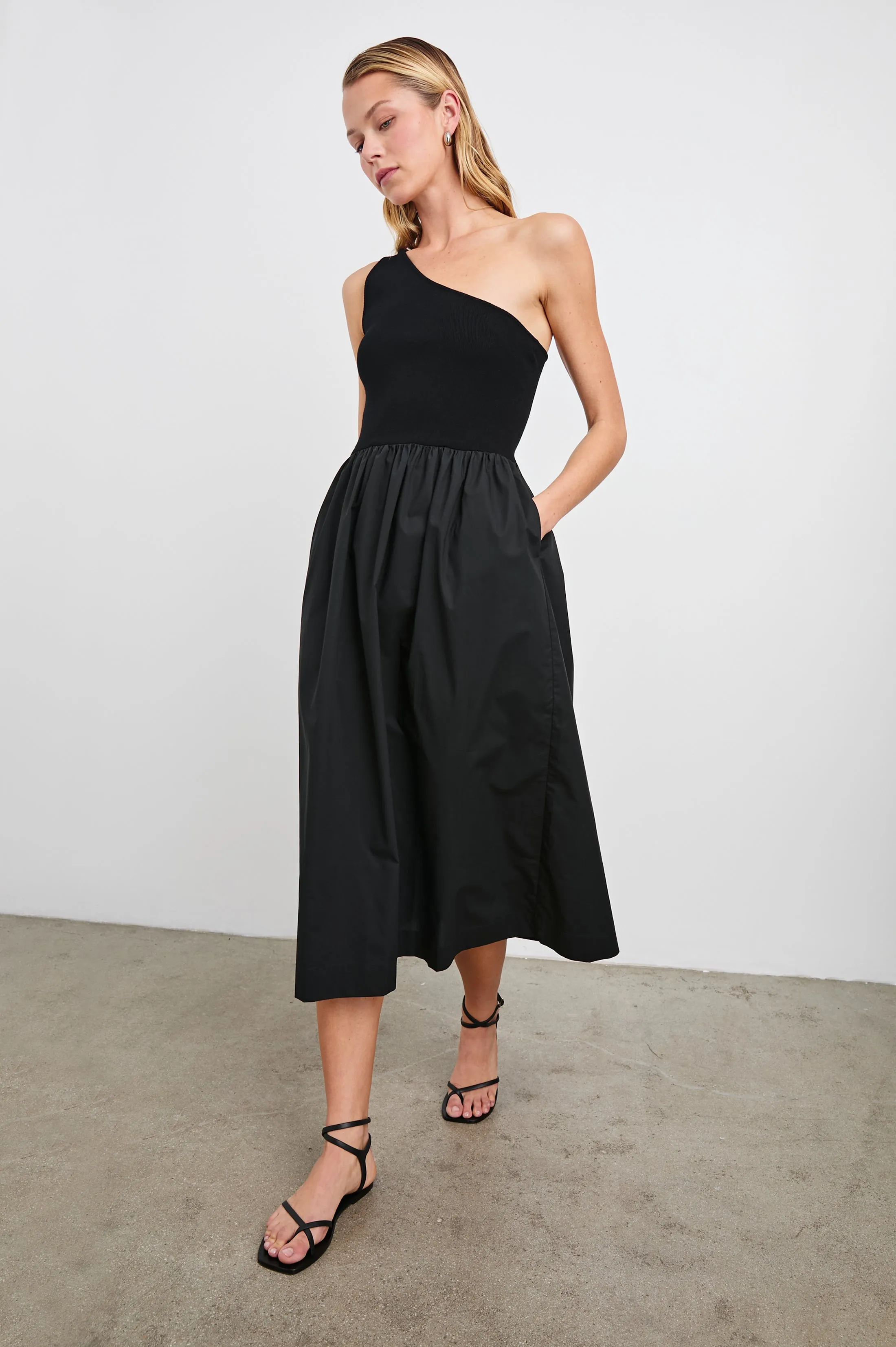 ANITA DRESS - BLACK Rails