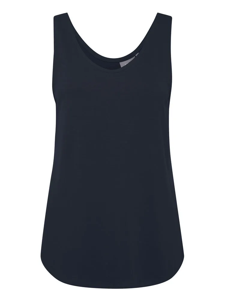B Young ByRexima Tank Top Navy