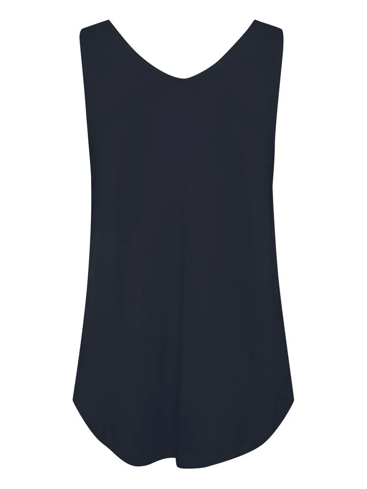 B Young ByRexima Tank Top Navy