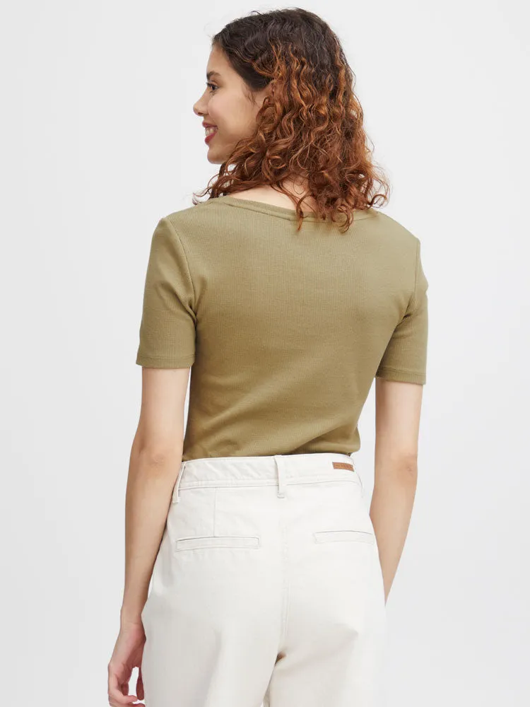 B Young BySanana T-Shirt Aloe