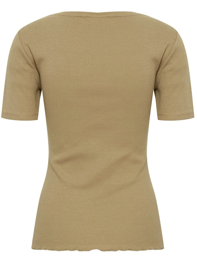 B Young BySanana T-Shirt Aloe