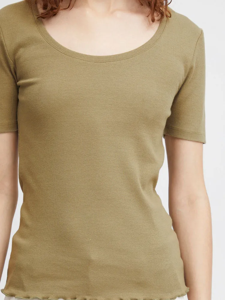 B Young BySanana T-Shirt Aloe