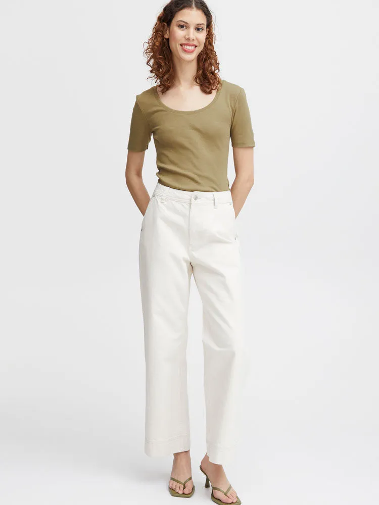 B Young BySanana T-Shirt Aloe