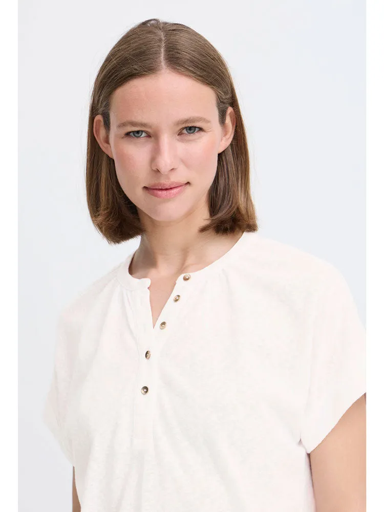 B Young BySibille Blouse Optical White