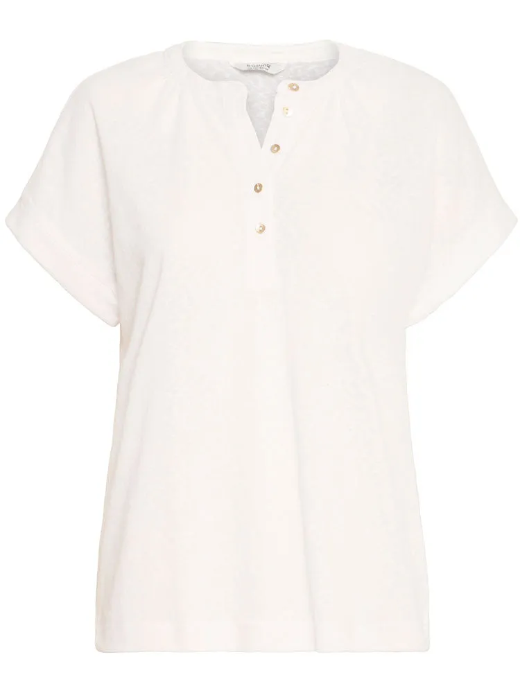 B Young BySibille Blouse Optical White