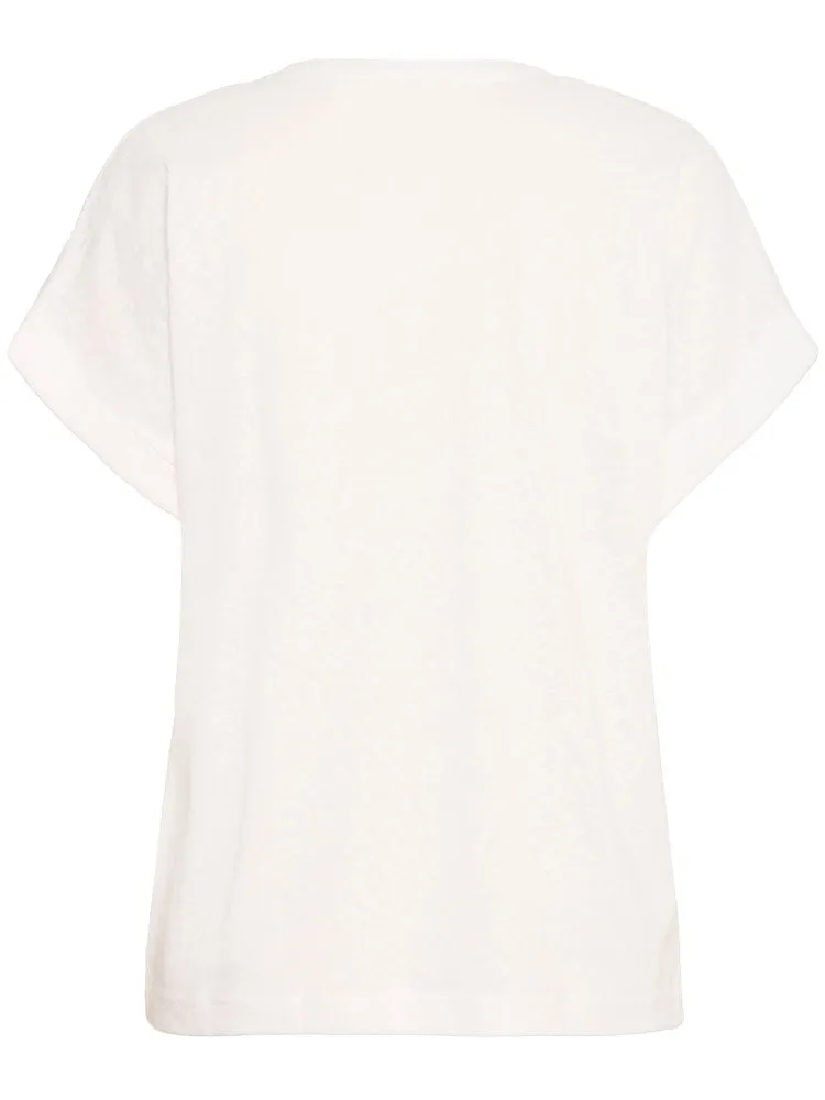 B Young BySibille Blouse Optical White