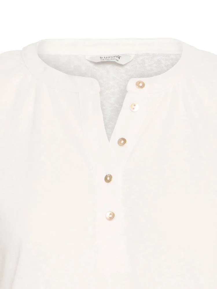 B Young BySibille Blouse Optical White