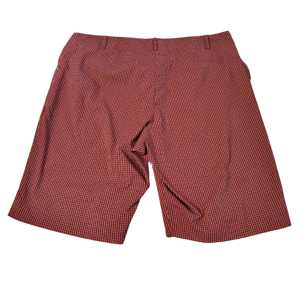 Bette & Court Red Plaid Short Size 18