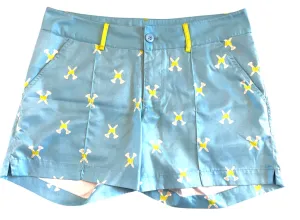 Birdies and Bows Blue Golf Tees Shorts Size 6 MSP$84