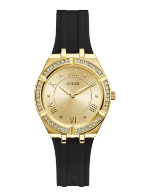 Black And Gold Glitz Cosmo Watch Guess