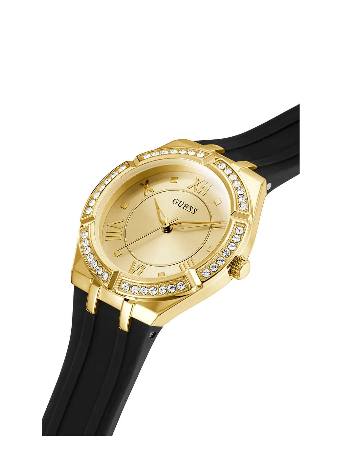 Black And Gold Glitz Cosmo Watch Guess