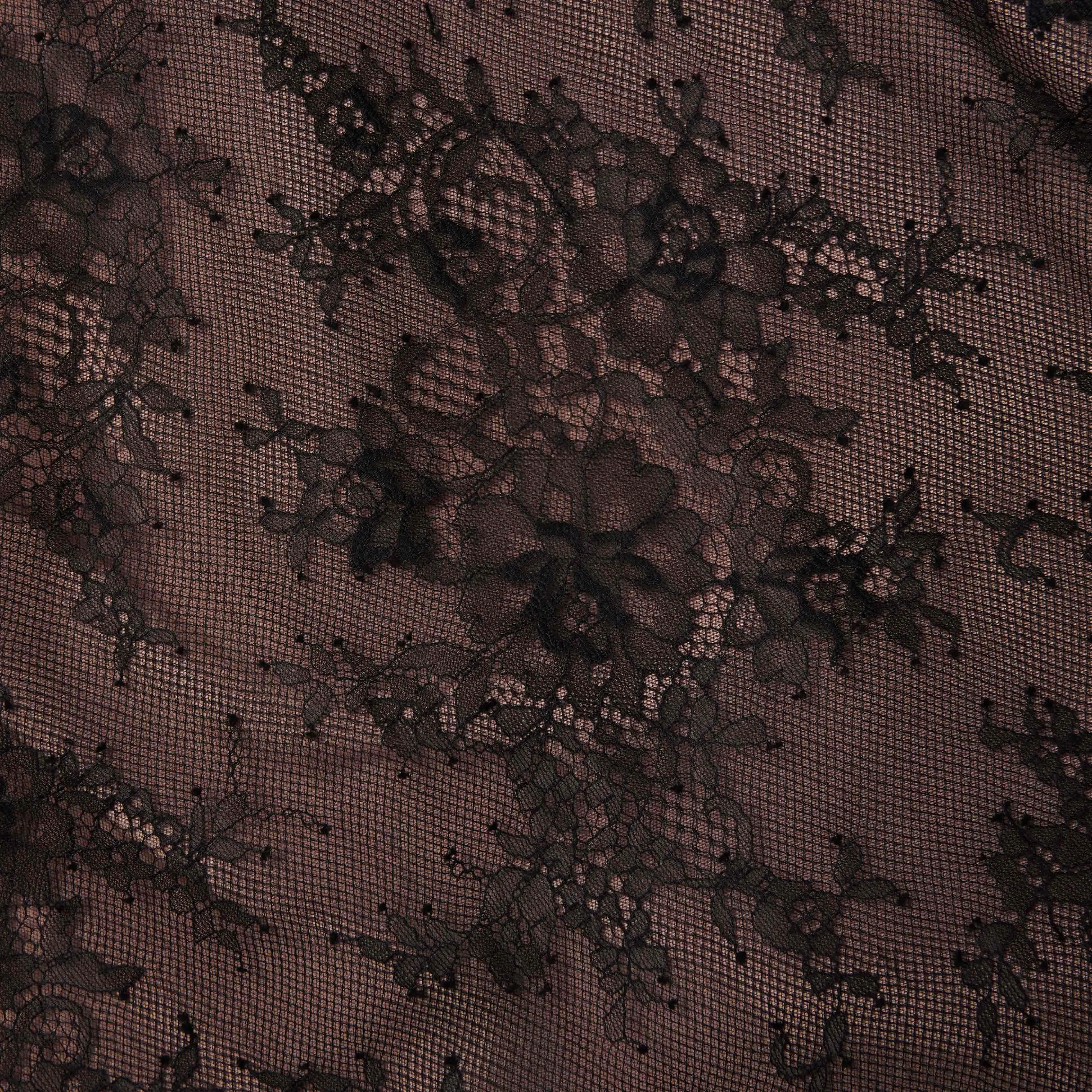 Black Lace Midi Skirt Self Portrait