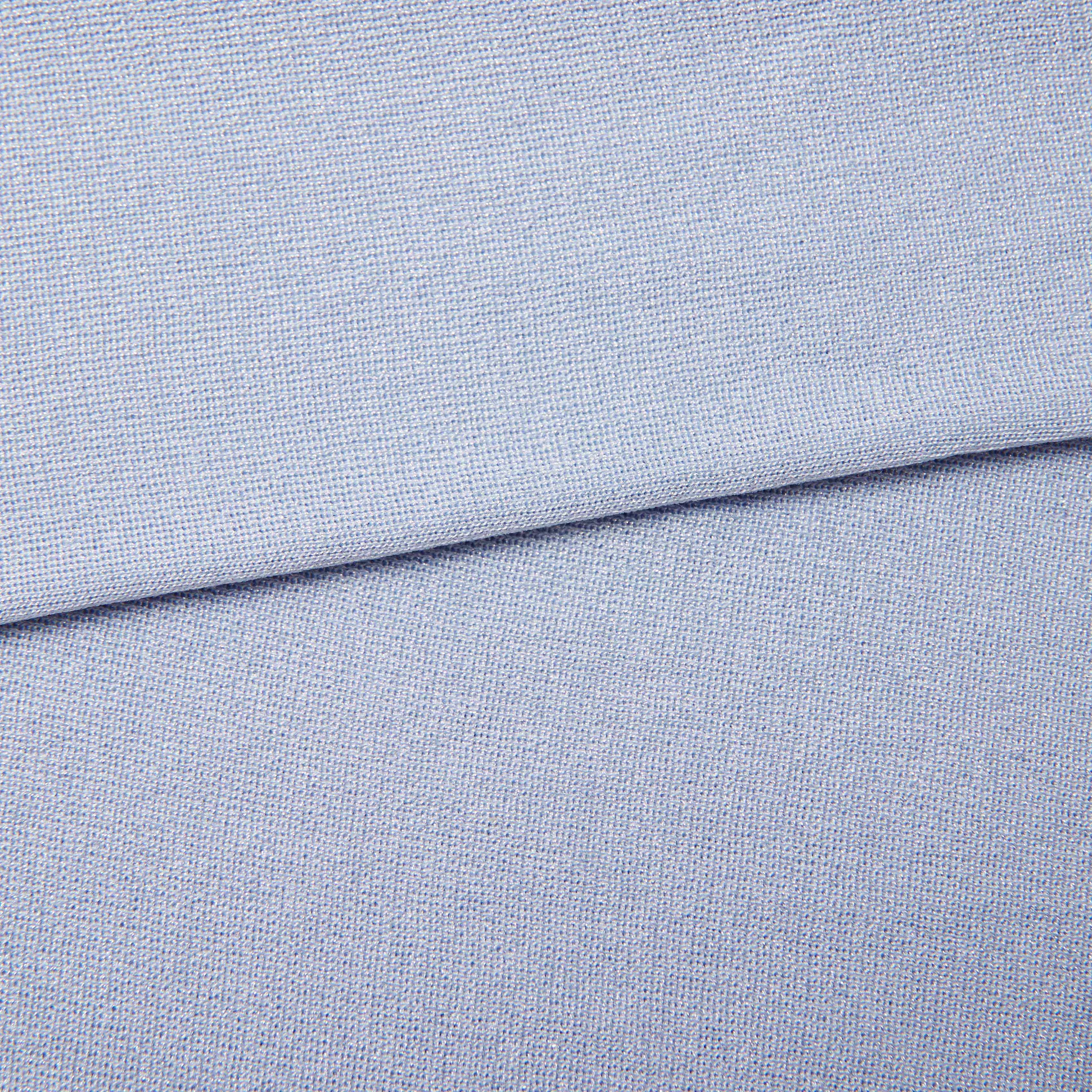 Blue Viscose Knit Midi Skirt Self Portrait