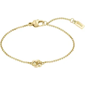 Boss Jewellery Double B Petit Gold Plated Ladies Bracelet 1580698