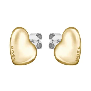 BOSS Jewellery Ladies Honey Heart Stud Earrings 1580564