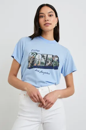 BOYFRIEND T-SHIRT - RAILS LOS ANGELES BLUE Rails