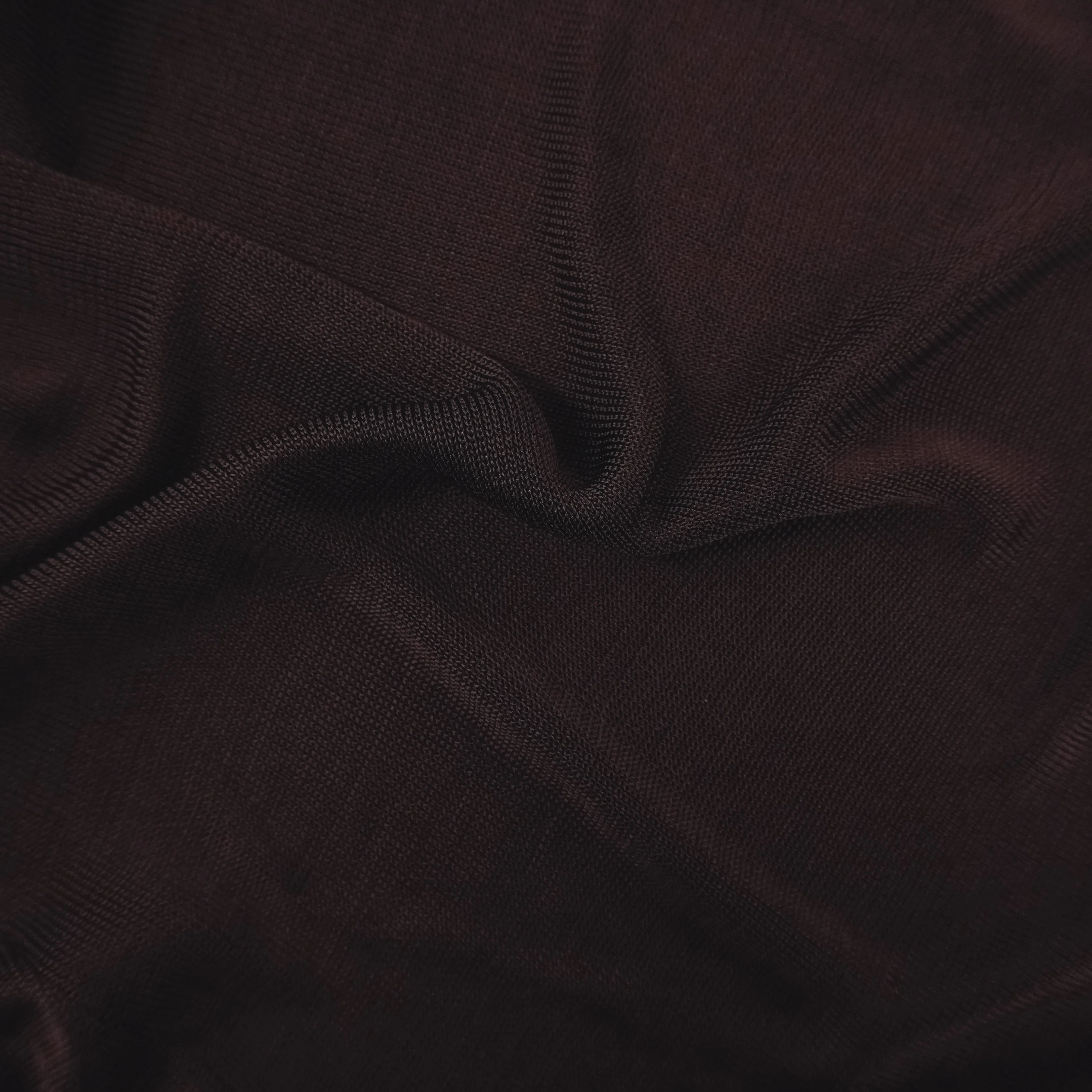 Brown Viscose Knit Maxi Dress Self Portrait