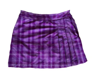 Callaway Purple Plaid Women's Golf Skort Size 8 MSP$79