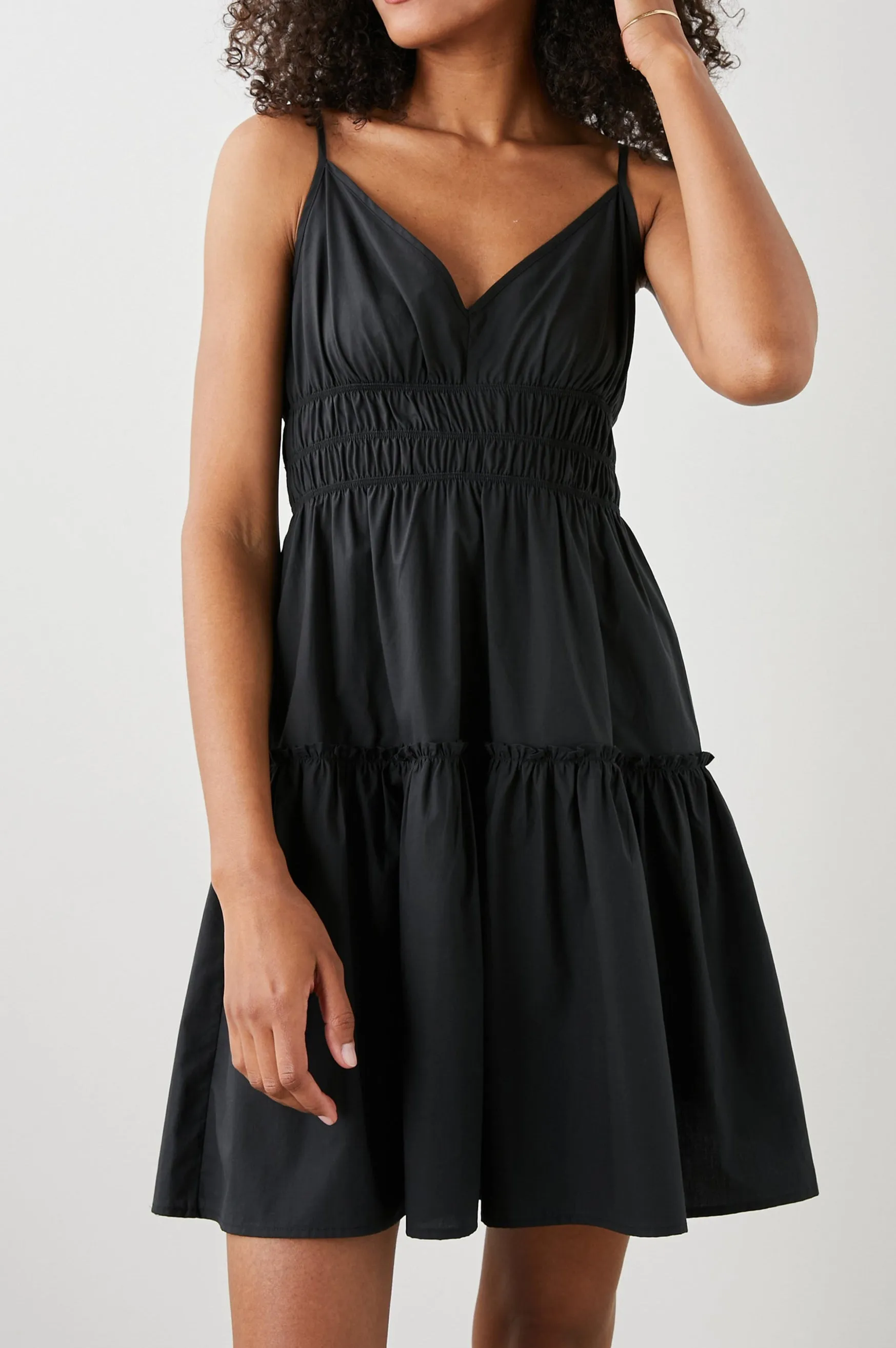 CARMEN DRESS - BLACK Rails