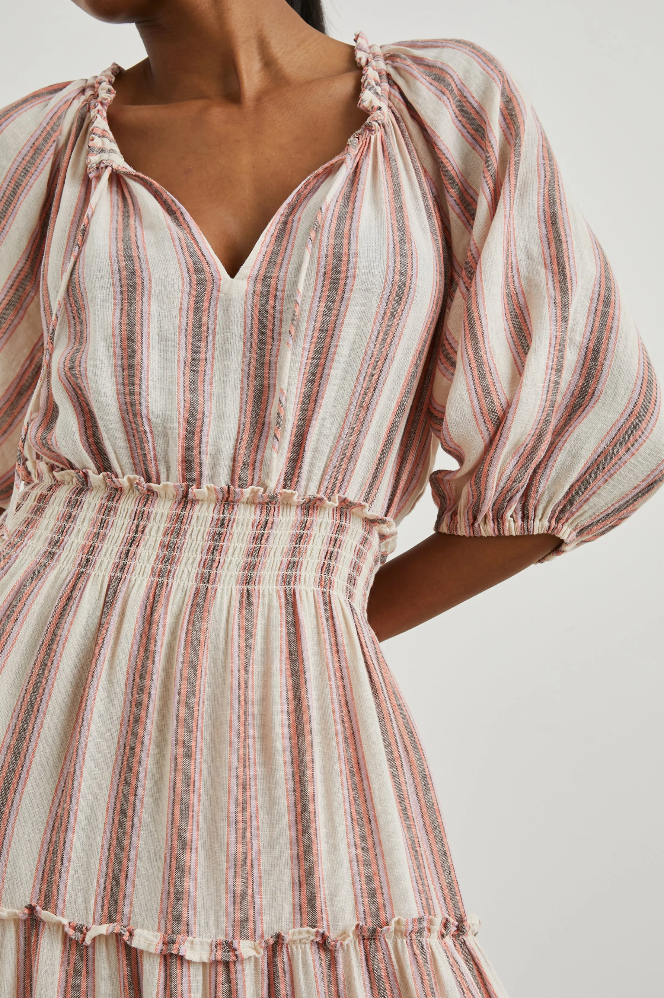 CATERINE DRESS - CAMINO STRIPE Rails