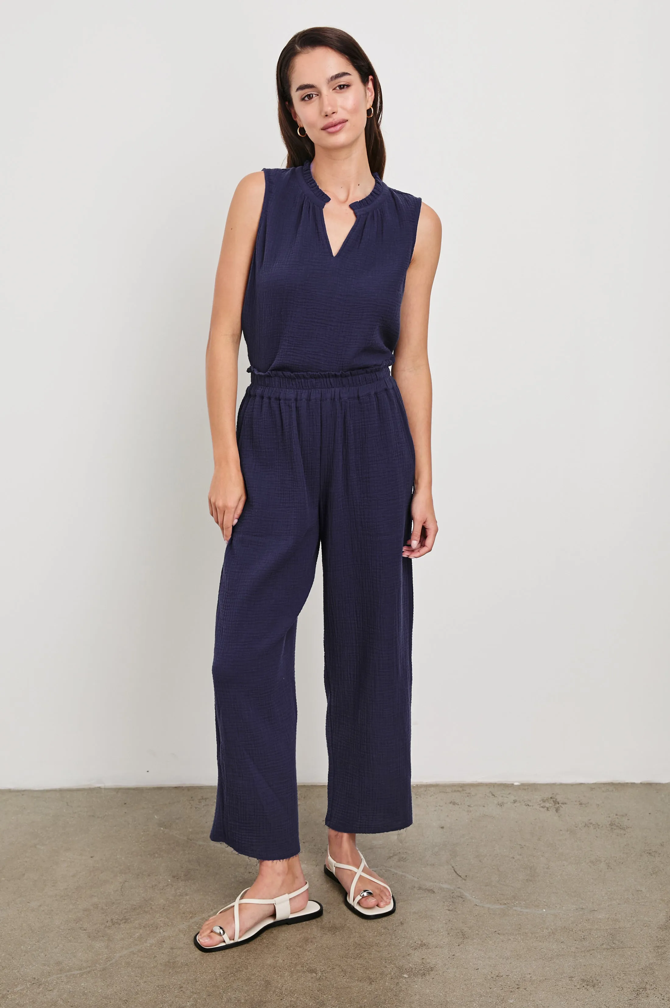 CHRISTY TOP - ADMIRAL BLUE Rails