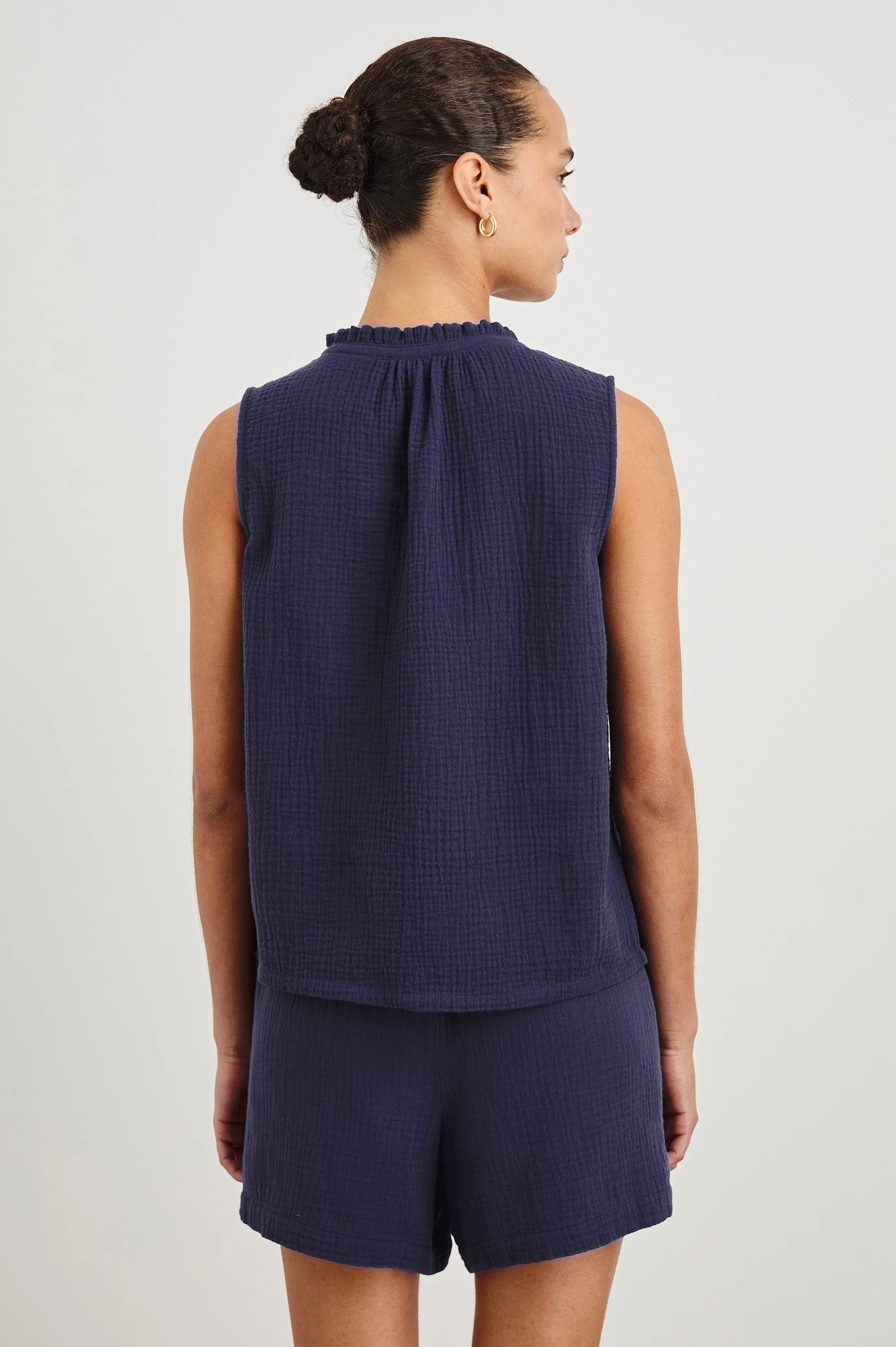 CHRISTY TOP - ADMIRAL BLUE Rails