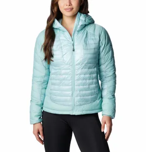 Columbia Women Blue Omni-Heat Infinity Labyrinth Loop Hooded Jacket