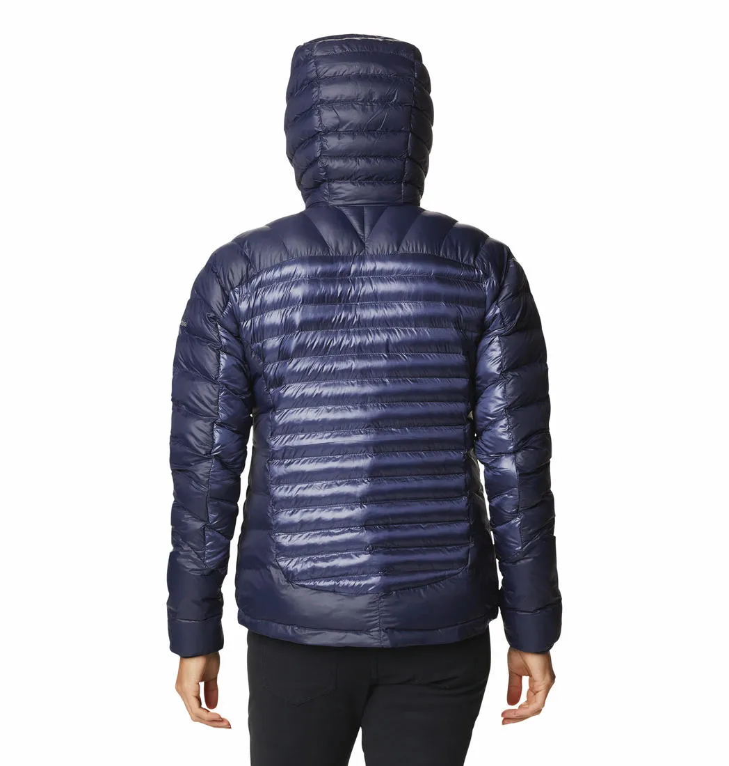 Columbia Women Blue Omni-Heat Infinity Labyrinth Loop Hooded Jacket