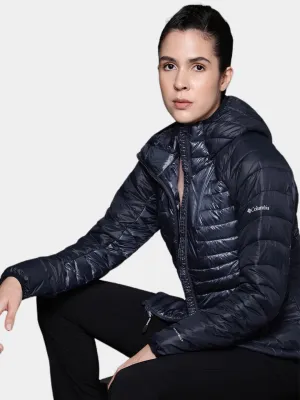 Columbia Women Blue Omni-Heat Infinity Labyrinth Loop Hooded Jacket