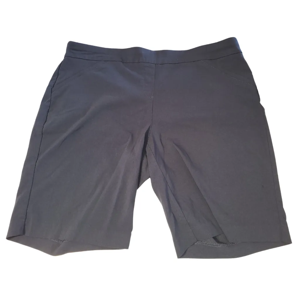 Coral Bay Woman's Solid Shorts Size 18W
