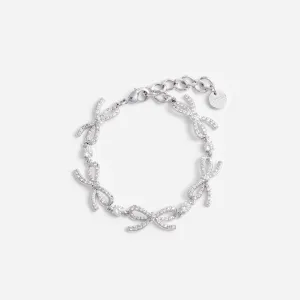 Crystal Bow Bracelet Self Portrait